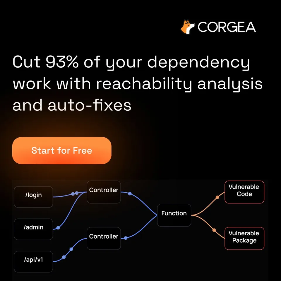 An ad Corgea is running