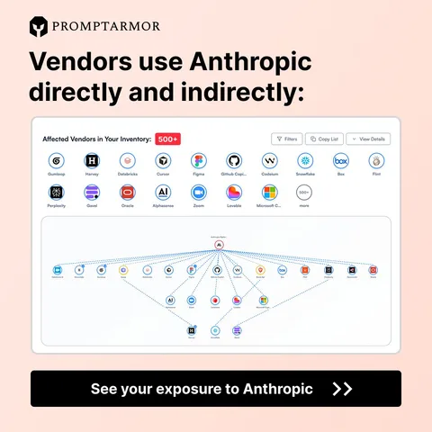 An ad PromptArmor is running