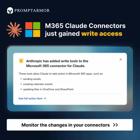 An ad PromptArmor is running