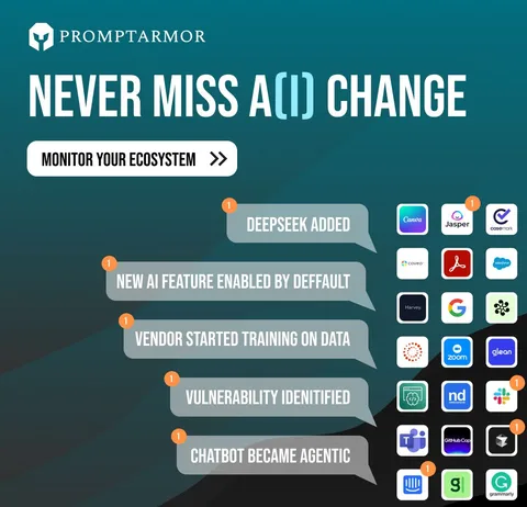 An ad PromptArmor is running