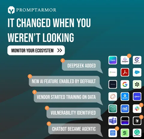 An ad PromptArmor is running