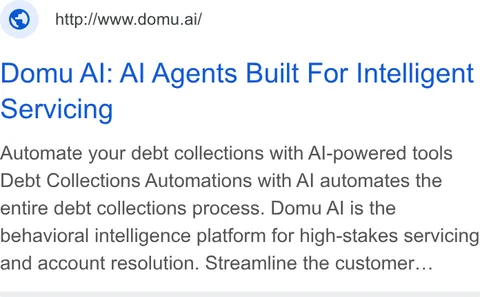 An ad Domu is running
