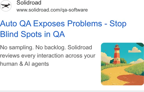 An ad Solidroad is running