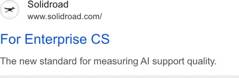 An ad Solidroad is running