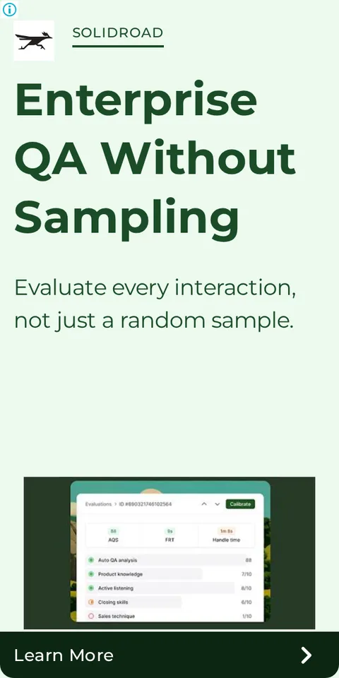 An ad Solidroad is running