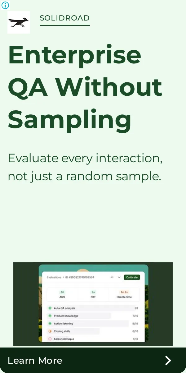 An ad Solidroad is running