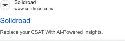 An ad Solidroad is running