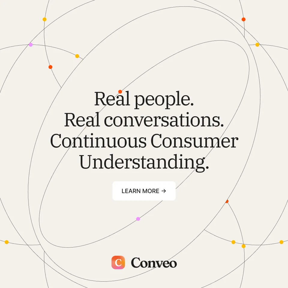 An ad Conveo is running