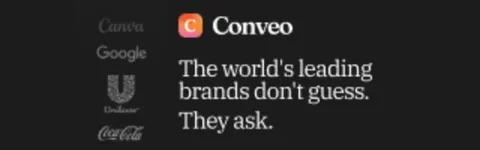 An ad Conveo is running