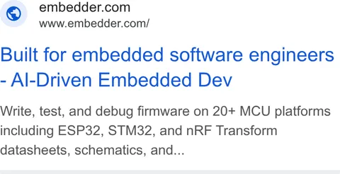 An ad Embedder is running