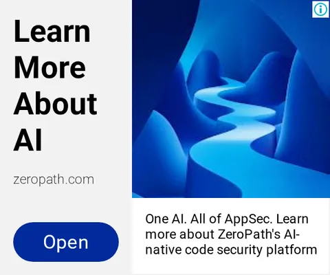 An ad ZeroPath is running