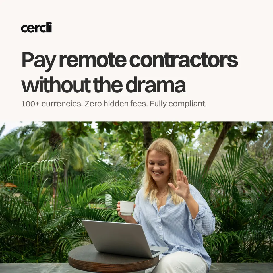 An ad Cercli is running