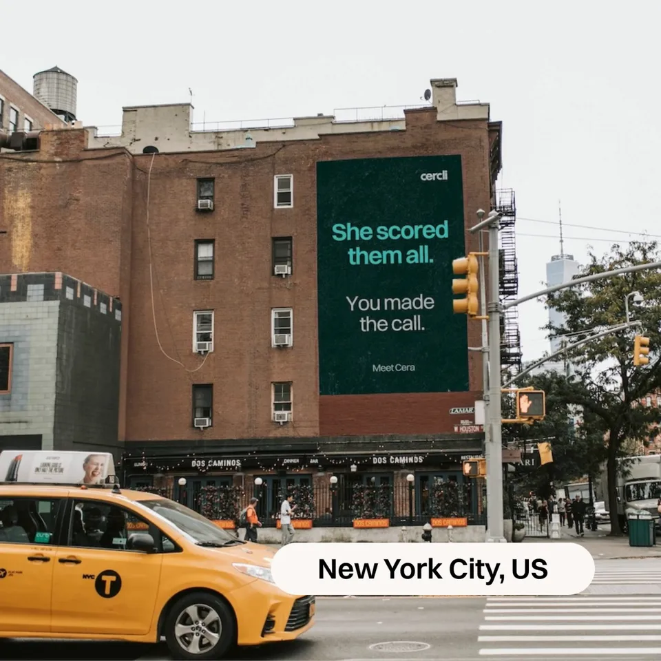 An ad Cercli is running