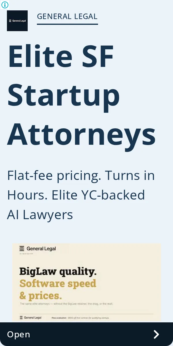 An ad General Legal is running