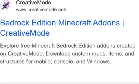 An ad CreativeMode is running