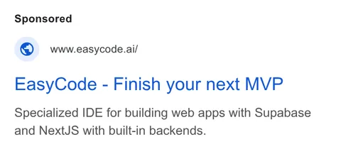 An ad MSPilot is running