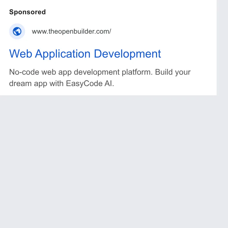 An ad MSPilot is running