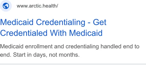An ad Arctic Health is running