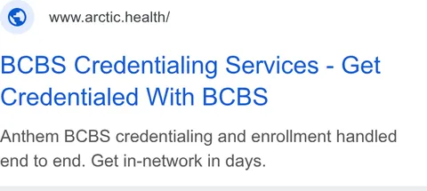 An ad Arctic Health is running