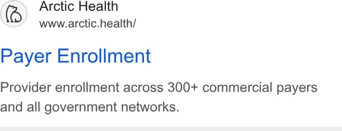 An ad Arctic Health is running