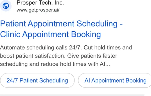 An ad Getprosper is running