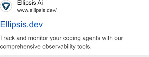 An ad Ellipsis is running