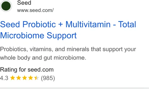 An ad Seed is running