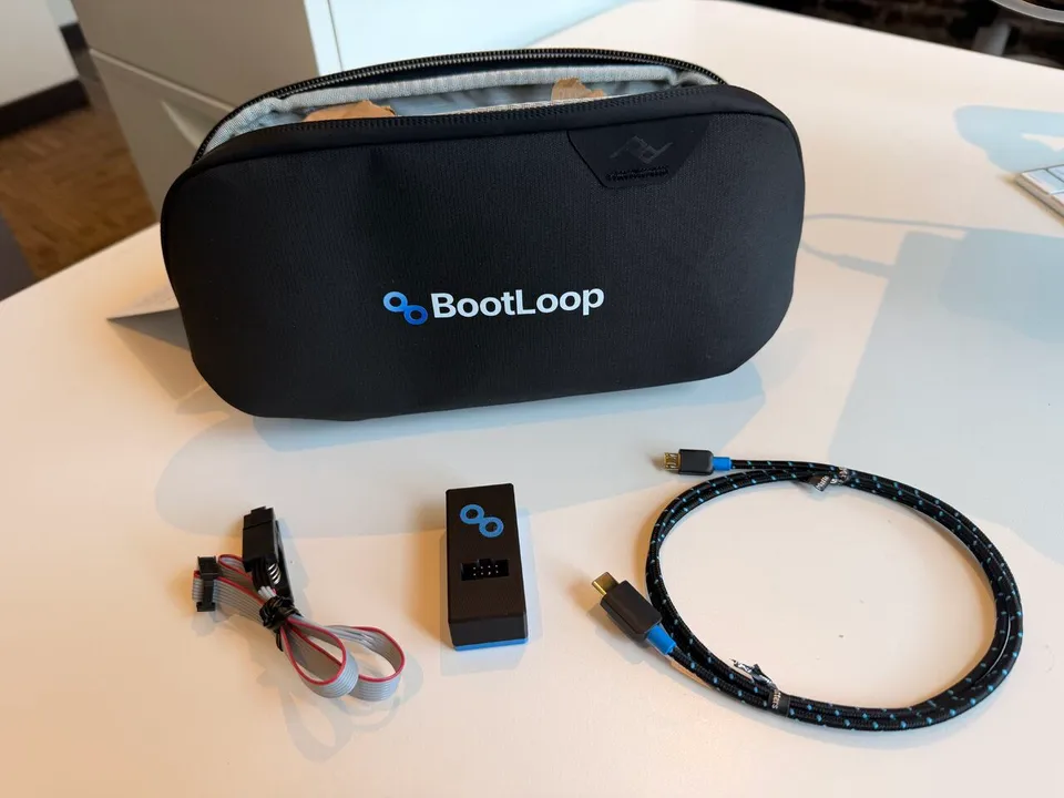 An ad BootLoop is running