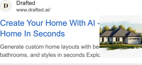 An ad Drafted is running