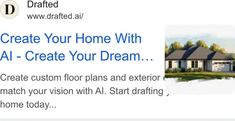 An ad Drafted is running