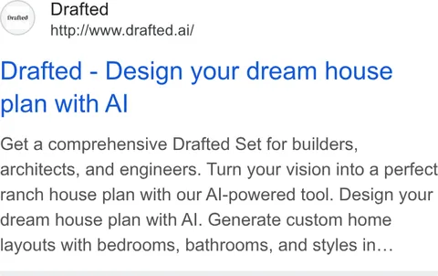 An ad Drafted is running