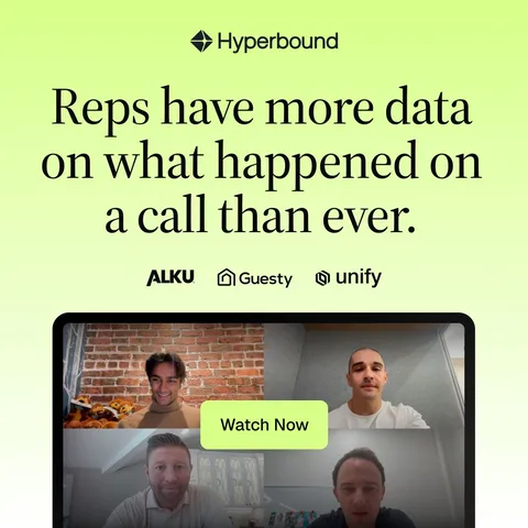 An ad Hyperbound is running