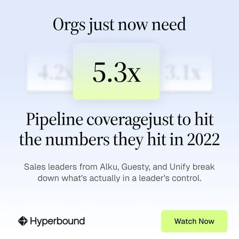 An ad Hyperbound is running