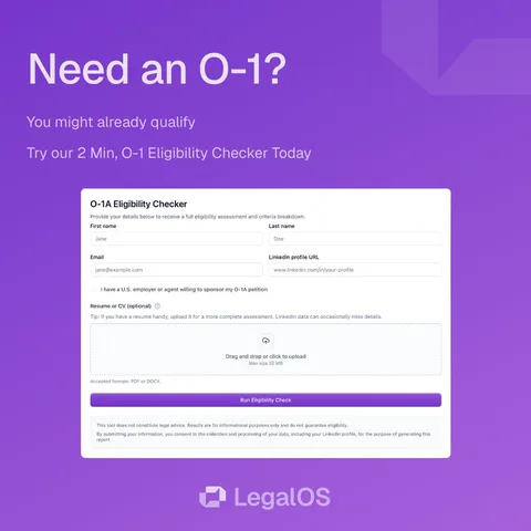 An ad LegalOS is running