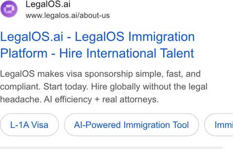 An ad LegalOS is running
