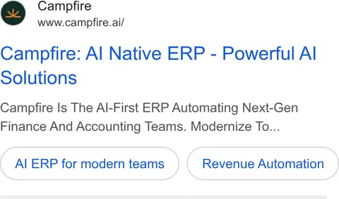 An ad Campfire is running