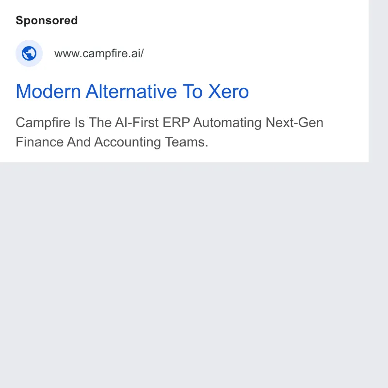 An ad Campfire is running