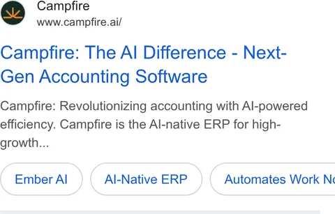 An ad Campfire is running