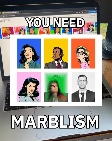 An ad Marblism is running