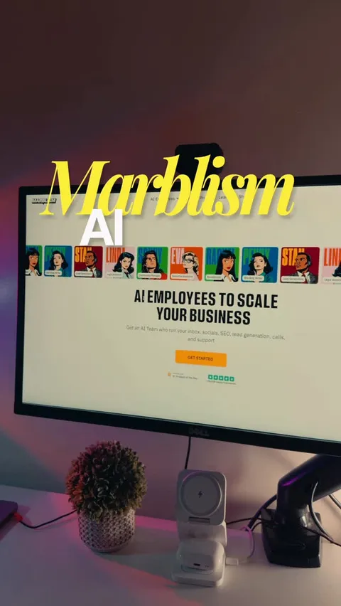An ad Marblism is running