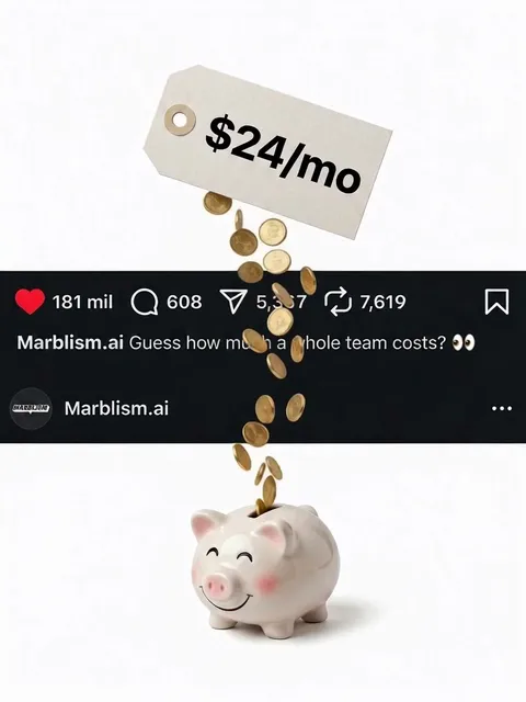 An ad Marblism is running