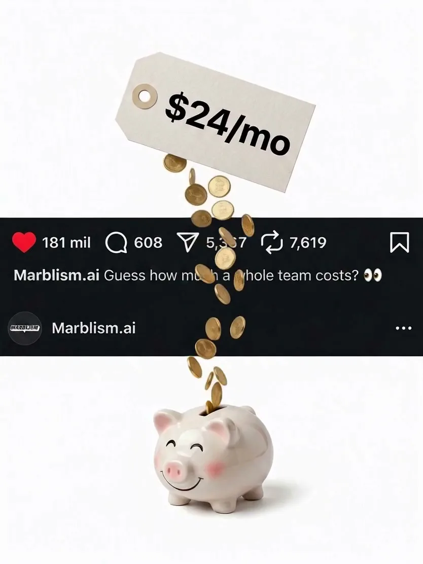 An ad Marblism is running