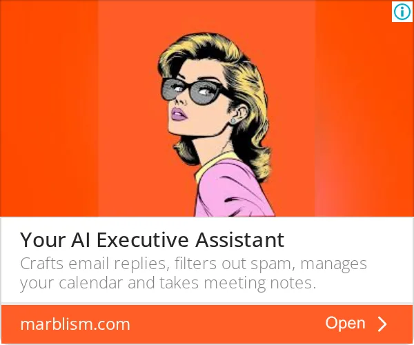 An ad Marblism is running