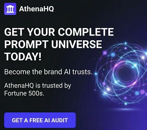 An ad AthenaHQ is running