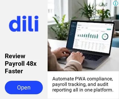 An ad Dili is running