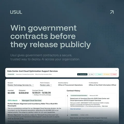 An ad Usul is running