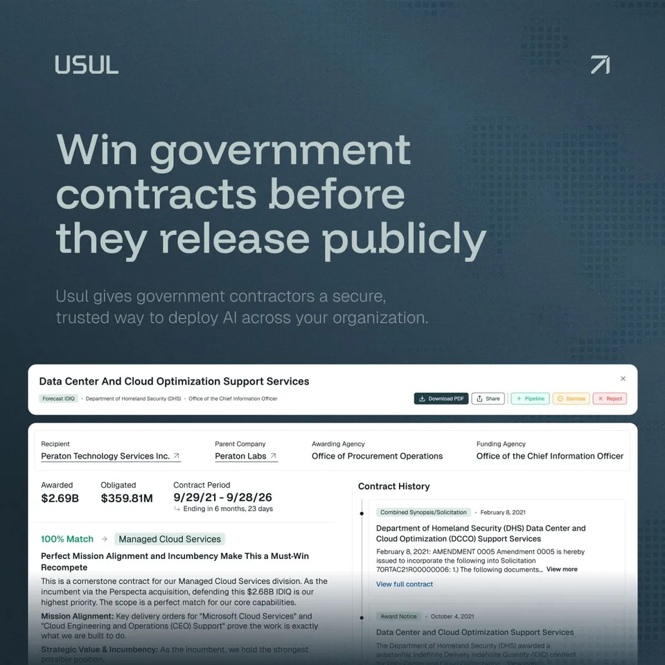 An ad Usul is running