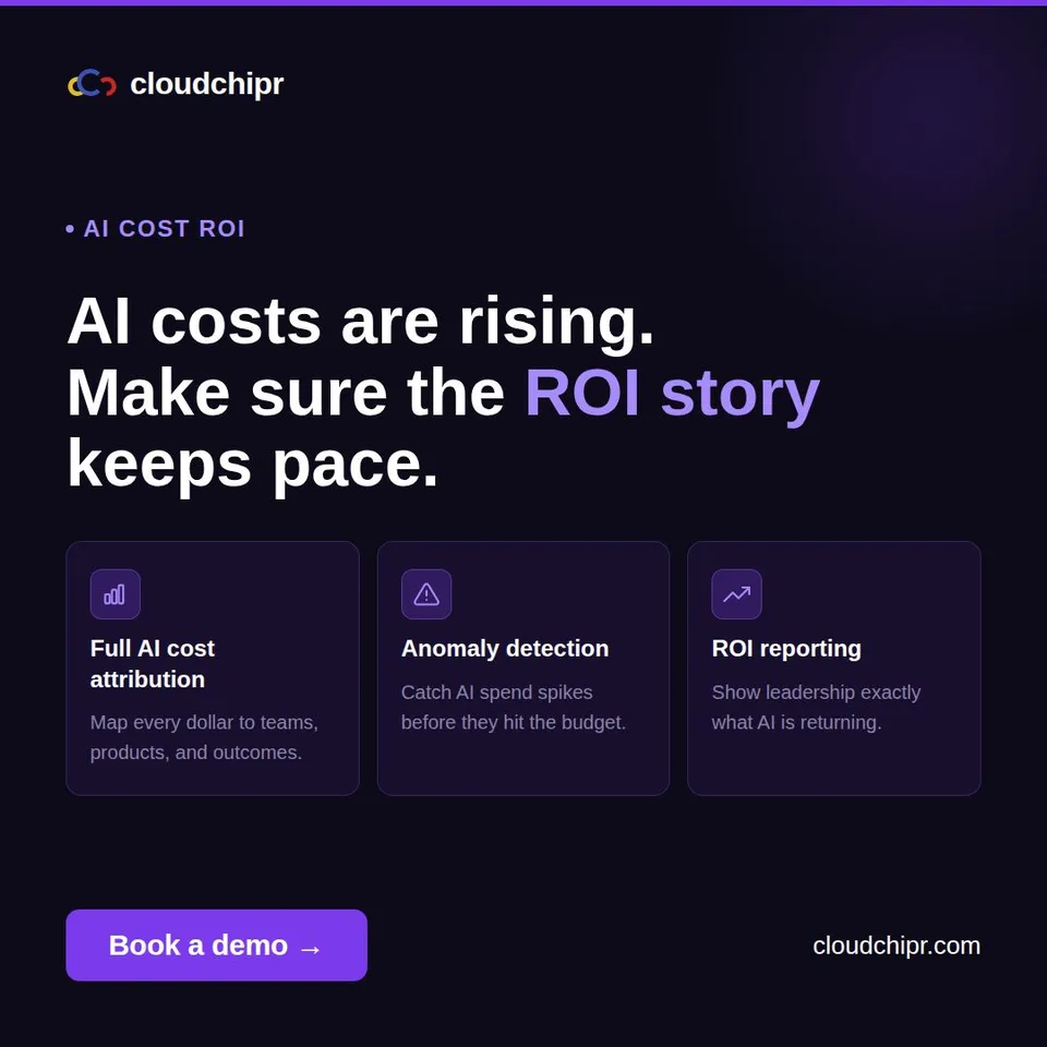 An ad Cloudchipr is running