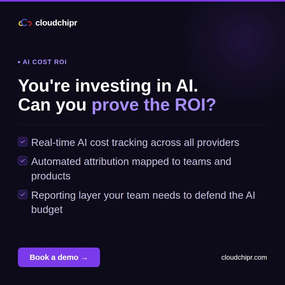 An ad Cloudchipr is running