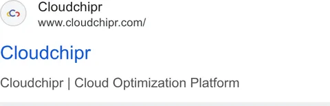 An ad Cloudchipr is running